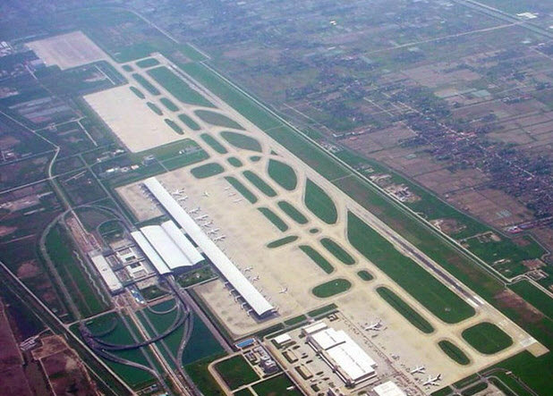 白云旧机场改造～国际会议中心道路测量